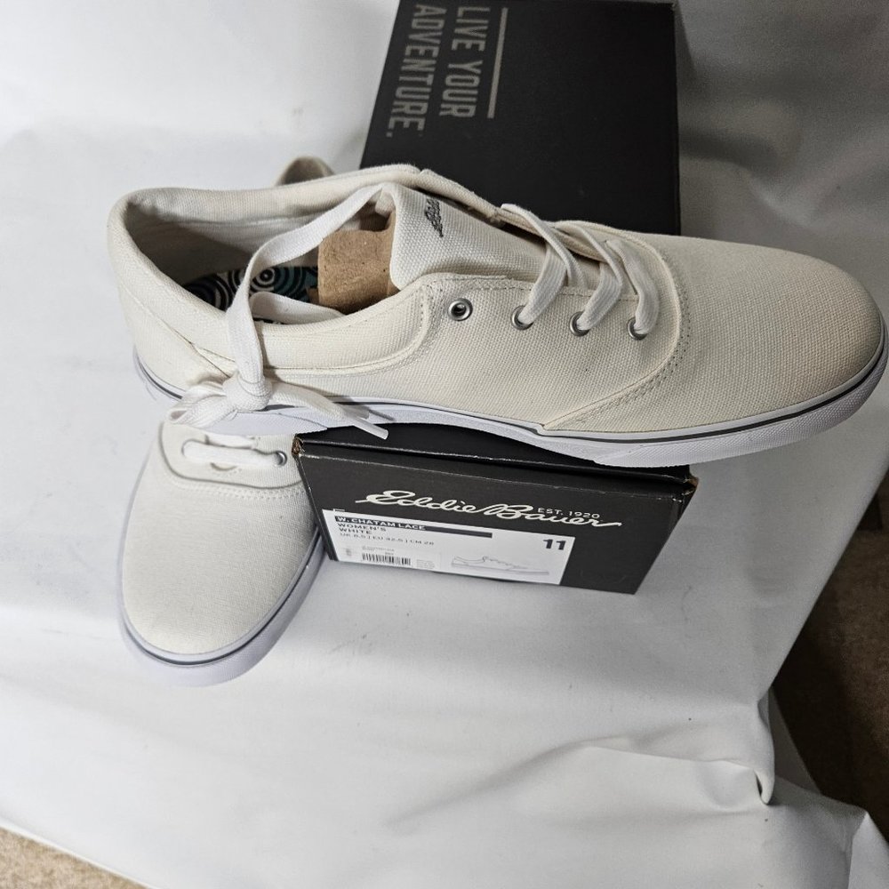 Eddie Bauer Sneaker,  white NEW, size 11